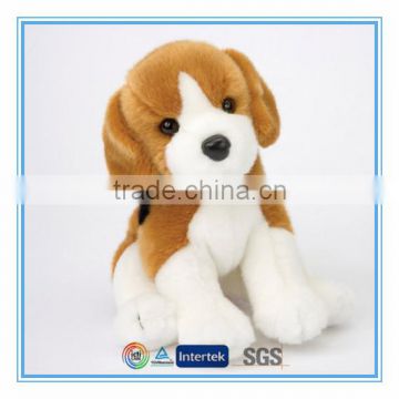 Plush dog toy wholesale black brown white