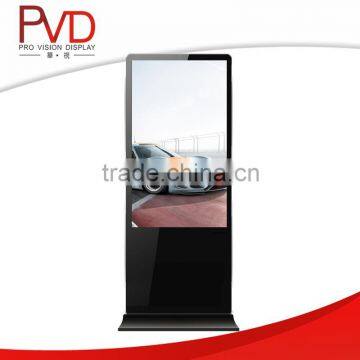 42 Inch Floor Standing Round Corner Digital Signage Solution For Advertising