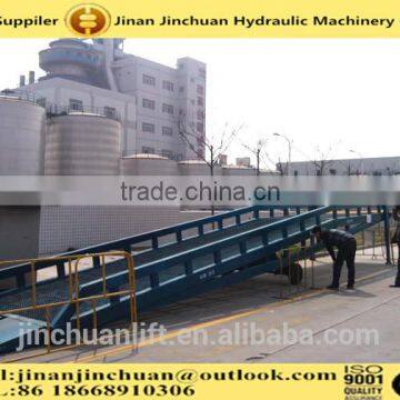 0.9~1.7m, 8 ton hydraulic ramp for truck /dump truck for sale /container load ramp