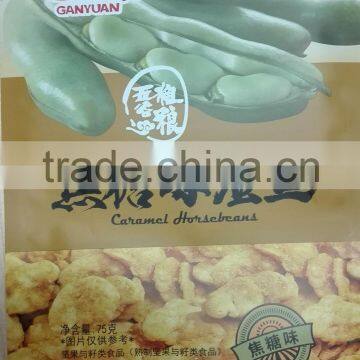 popular caramel flavor broad beans TV leisure snack food