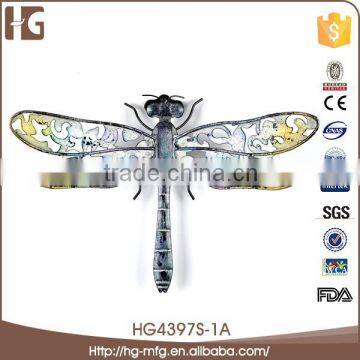 Best fashion iron metal dragonfly wall decor