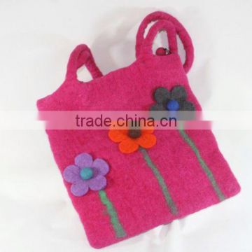 Hand Wool Felted Bags Plain Felt Bag