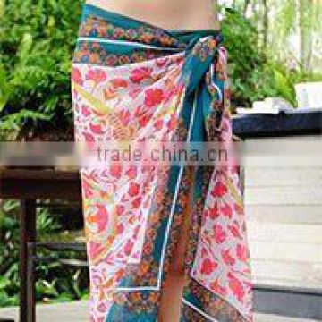 sarong 100% rayon tye die pareo