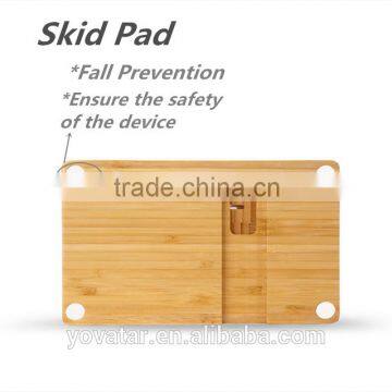 Multi-Functional Watch Holder Stand Wooden Smartphone Mount With Charging Slot photo-5