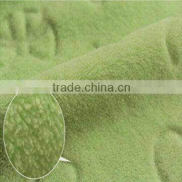 apple green flannel fleece fabric wholesale