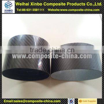 High quality and high pressure carbon fiber muffler pipe for auto parts