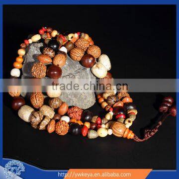 18 Bodhi seed mala Tibetan buddhist 108 prayer Beads Mala Necklace