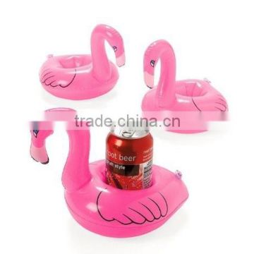 inflatable flamingos coke cooler