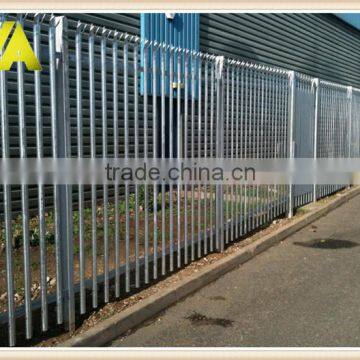 Europe fence-87 100x68mm post dimensions steel palisade fence panels