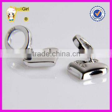 High Quality DIY Fashion European Beads Heart Cham Pendant925 Sterling Silver photo-3