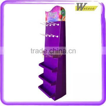 Nice Custom Printing Cardboard Hook Display Stand For Retail Toys