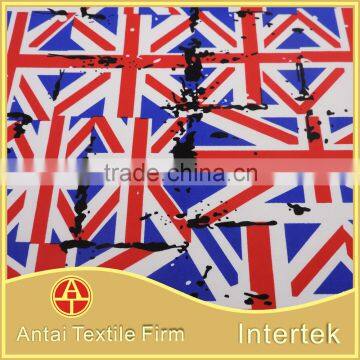 Country flag design printing fabric / UK United kingdom flag/ England national flag printed fabric