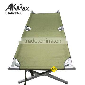 detachable olive green military camping bed