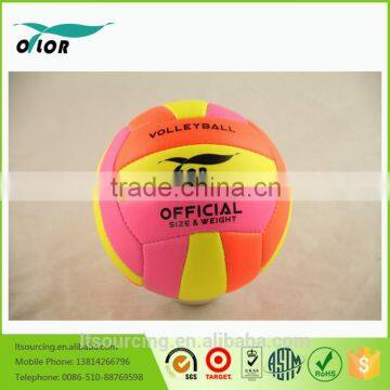 High Quality Machine-sewn PVC Multicolor Volleyballs Standard Size