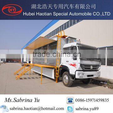 Bulletproof vending truck for sale in China 4*2