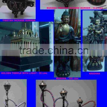 Incense Burner, Hukkas, Figures