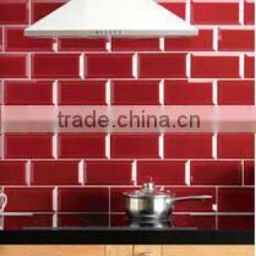 standard size 100x200x8mm Bevel Glass Tile