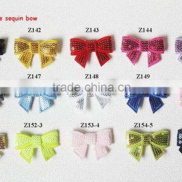Unique 12cm Big Sequin Hair Bowknot Hair Decoration,girly Hair Bow Headband photo-6