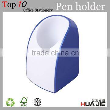 Customized office stationery desk decoration plastic pen holder