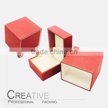 New style high quality red plastic watch box Wholesale