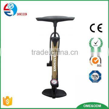 Bike Partner Bicycle Iron Air Floor Pump With Guage