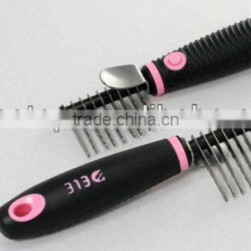 Dematting comb pet accessores