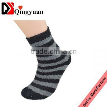 men`s winter ruffle strip socks