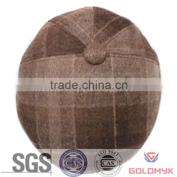 low price wool brown hat ivy caps for men ivy hat