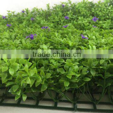 Real Touch 40*60cm Green Artificial Grass Carpet With Purple Flowers Quality Choice Supplier's Choice
