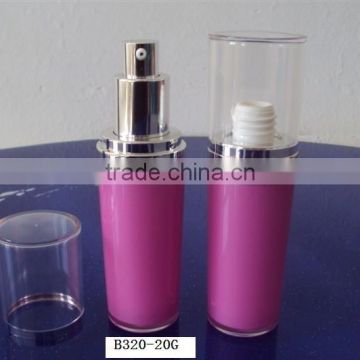 20g small size empty lotion bottle for cosmetic with pump