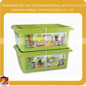ABS toy bricks set animal toy building blocks