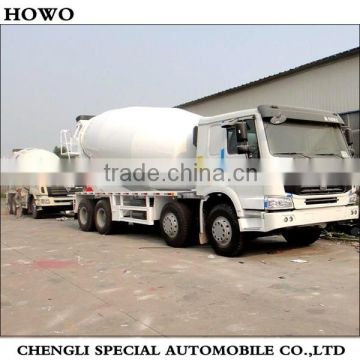 China hubei Sino truck concrete 5 cubic 10tires mixer truck price with low discount