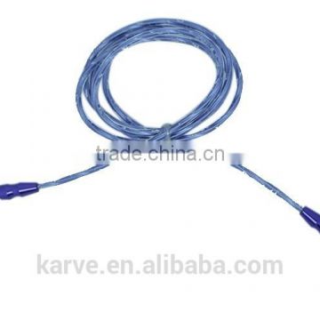 DC3.5M to DC3.5M metal transparent cable