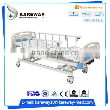 china supplier double automatic white sheets lateral tilt hospital bed