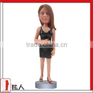 female bobble head figures for home decor