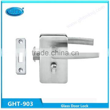 High quality door locks manufacturers stainless steel glass door sliding glass door push lock