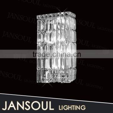 modern elegant rectangular clear glasswall lamp hotel headboard crystal chandelier on china market of electronic