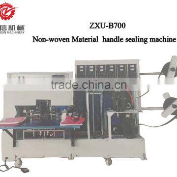 ZXU-B700 Two Non-woven Material Handle Sealing Machine Non Woven Bag Loop Handle Forming Machine