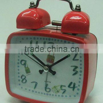 High Quality Square Shape Wrought Iron Smart Specialty Clock for Birthday Gift Wholesale China