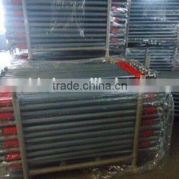 Scaffolding shoring prop part steel inner pipe / outer pipe