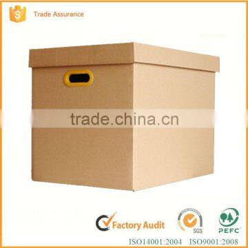 Wholesale directly manufacture high quality storage custom corrugated carton packaging box