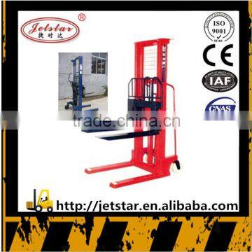 China small 2T manual Hand Hydraulic stacker forklift