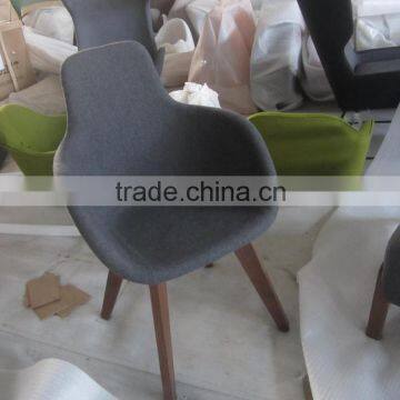 shopping mall public area Tom Dixon Scoop highback chair