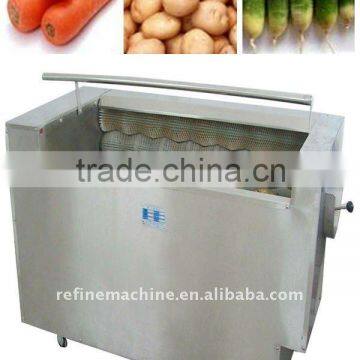 Rhizome vegetable washing machine/vegetable peeling machine