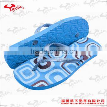 New product for ladies PE beach flip flop