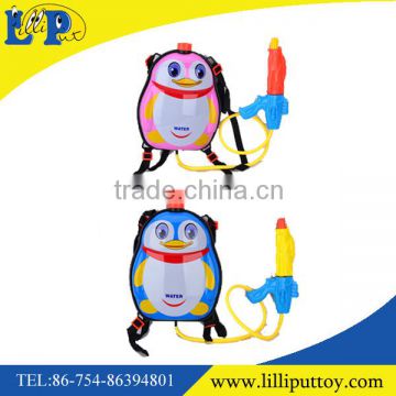 Lovely cartoon backpack water gun toy for fun