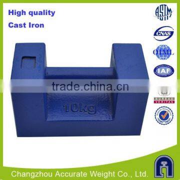 Cast Iron test weights for crane cast iron counter weight