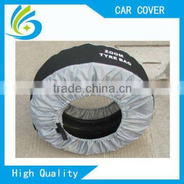 Printing logo spare tyre cover