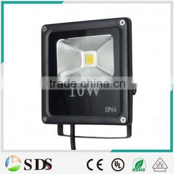 LED Flood Light 10W IP66 Cool White Black outdoor led flood lamp