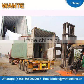 WANTE MACHINERY 3t Diesel Forklift Truck With Block Clamp From China Supplier photo-3